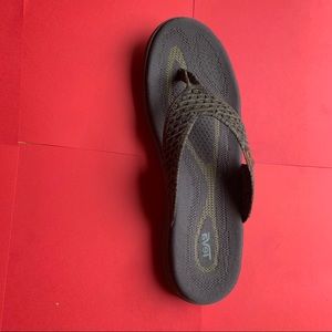 Men’s Teva Sandals (Terra Float Knit Flip) - olive